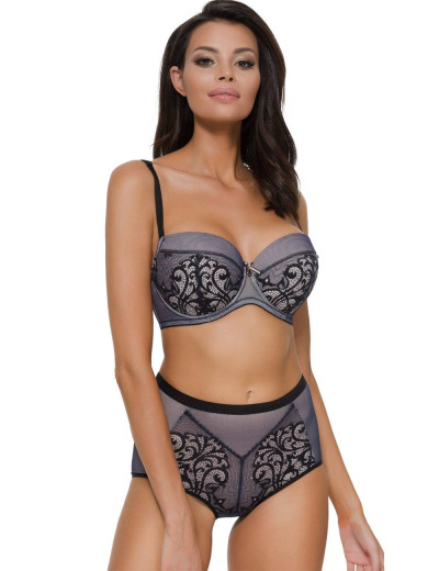 Трусы шорты высокие Alles NEW YORK FIGI CLASSIC, Цвет: темно-синий, Размеры: M, изображение 3