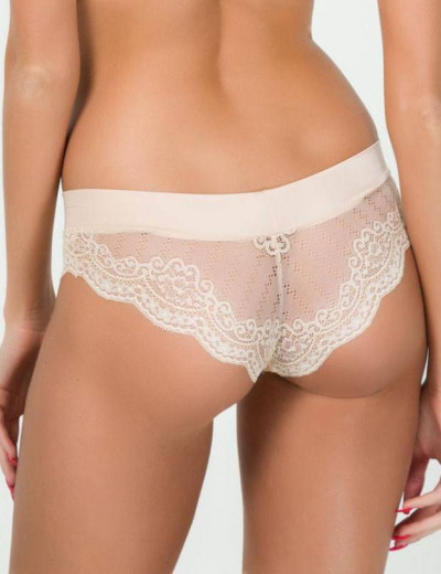 Трусы бразилиана Alles NUDE FIGI, Цвет: телесный, Размеры: L, изображение 2