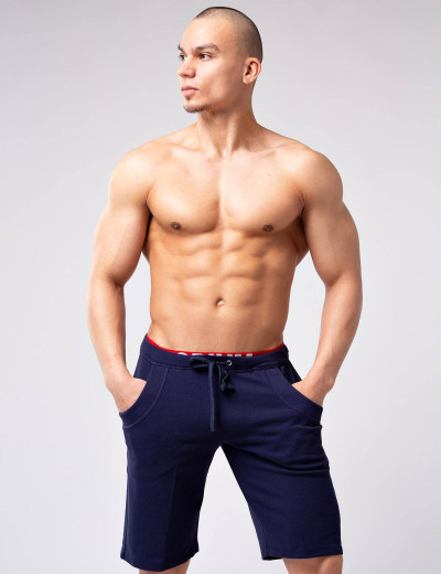 Шорты мужские Opium F-135, Цвет: синий, Размеры: 3XL, изображение 2