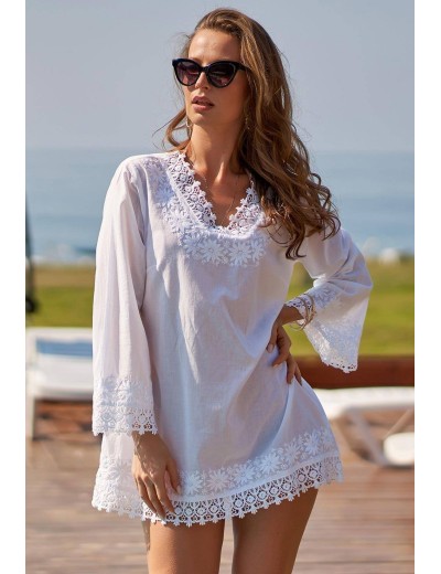 Короткая туника Mia-Amore ARGENTINA 1363, Цвет: белый, Размеры: L, изображение 3