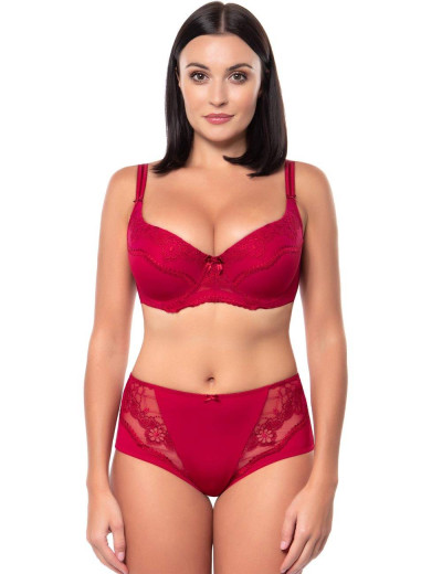 Бюстгальтер балконет Primaverina ADORE PN-4241, Цвет: пикантный красный, Размеры: 75D, изображение 5