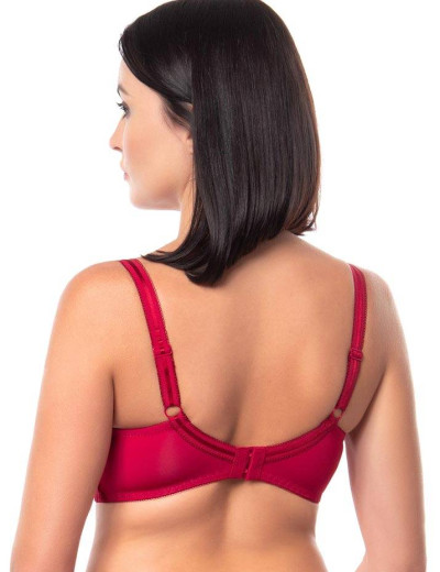 Бюстгальтер балконет Primaverina ADORE PN-4241, Цвет: пикантный красный, Размеры: 75D, изображение 2