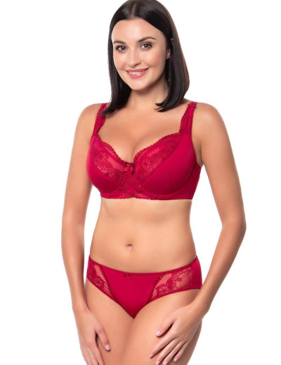 Бюстгальтер полумягкий Primaverina ADORE PN-4242, Цвет: пикантный красный, Размеры: 75D, изображение 4 Бюстгальтер полумягкий Primaverina ADORE PN-4242, Цвет: пикантный красный, Размеры: 75D, изображение 4