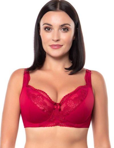 Бюстгальтер полумягкий Primaverina ADORE PN-4242, Цвет: пикантный красный, Размеры: 75D, изображение 3 Бюстгальтер полумягкий Primaverina ADORE PN-4242, Цвет: пикантный красный, Размеры: 75D, изображение 3