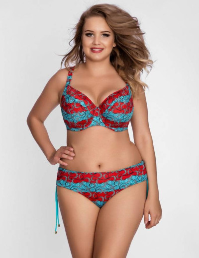 Плавки женские с регулировкой бока Akcent AN173/174, Цвет: мульти, Размеры: L, изображение 3