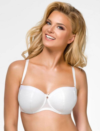 Бюстгальтер балконет «тюльпан» Alles CHITA 01 U жемчужный, Цвет: жемчужный, Размеры: 70D, изображение 3