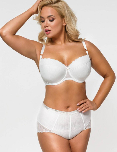 Бюстгальтер балконет Alles CHITA U жемчужный, Цвет: жемчужный, Размеры: 65H, изображение 5