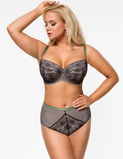 Бюстгальтер балконет Alles PRIMA U, Цвет: черный, Размеры: 70D, изображение 6