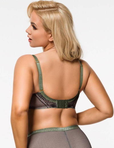 Бюстгальтер балконет Alles PRIMA U, Цвет: черный, Размеры: 70D, изображение 2