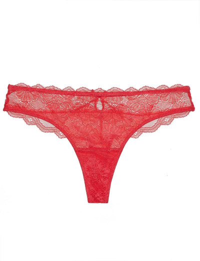 Трусы стринги Esotiq 37886 GLAD коралл, Цвет: коралл, Размеры: S, изображение 3