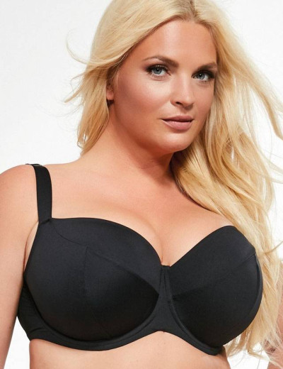 Верх купальника Kris Line BEACH BLACK soft, Цвет: черный, Размеры: 90JJ, изображение 3