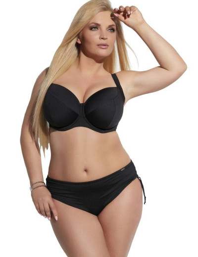 Трусы купальные Kris Line BEACH BLACK briefsmidi, Цвет: черный, Размеры: 3XL, изображение 3
