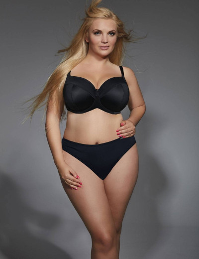 Бюстгальтер купальный мягкий Kris Line BEACH BLACK soft side support, Цвет: черный, Размеры: 65L, изображение 7