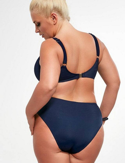 Трусы купальные Kris Line BEACH NIGHTBLUE briefsmidi, Цвет: темно-синий, Размеры: 3XL, изображение 2