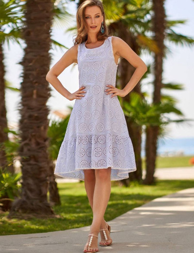 Сарафан Mia-Amore DOMINICANA 1405, Цвет: голубой, Размеры: M, изображение 4