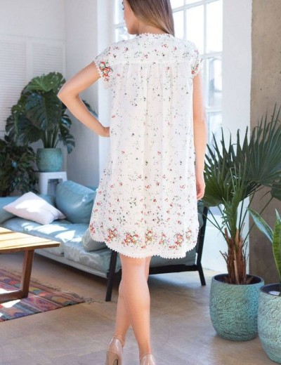 Ночная рубашка из хлопка Mia-Mia DAISY 16315, Цвет: оригинал, Размеры: L, изображение 2