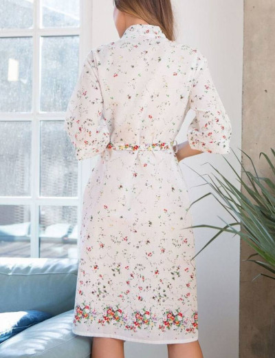 Халат-кимоно из хлопка Mia-Mia DAISY 16317, Цвет: оригинал, Размеры: S/M, изображение 2