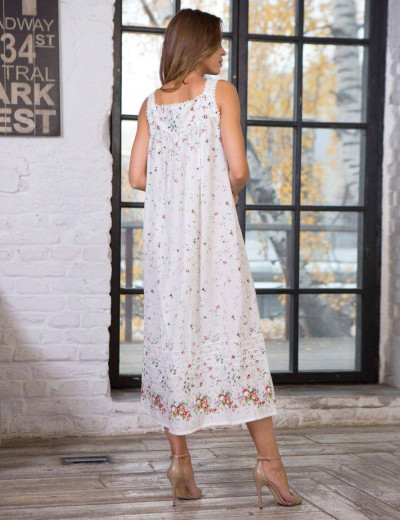 Длинная сорочка из хлопка Mia-Mia DAISY 16318, Цвет: оригинал, Размеры: L, изображение 2