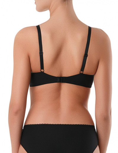 Бюстгальтер балконет пуш-ап Conte RB0004 WEEKEND черный, Цвет: черный, Размеры: 70A, изображение 2