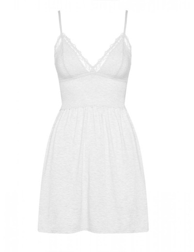 Сорочка Esotiq 37767 BARBRA светло-серый, Цвет: светло-серый, Размеры: M, изображение 3