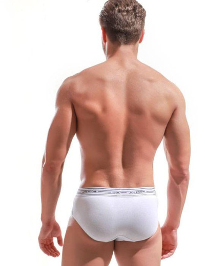 Трусы слипы Jolidon N280BL white, Цвет: white (белый), Размеры: M, изображение 4