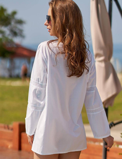 Туника хлопковая Mia-Amore ARGENTINA 1362, Цвет: белый, Размеры: L, изображение 2