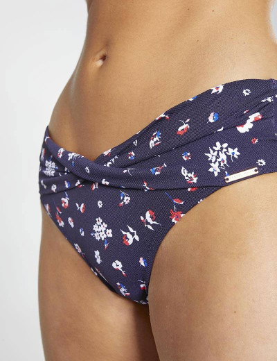 Плавки женские Ysabel Mora 81242 HIGH WAIST BRIEF, Цвет: темно-синий, Размеры: 2XL, изображение 3