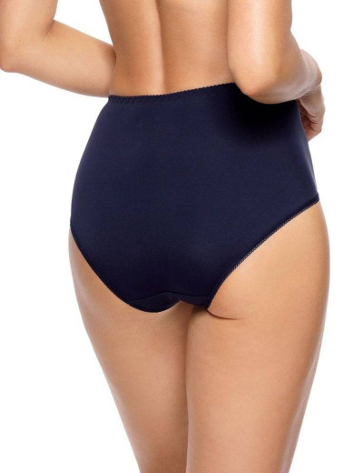 Трусы слипы высокие Gorteks JANET FIGI CLASSIC, Цвет: темно-синий, Размеры: 3XL, изображение 2