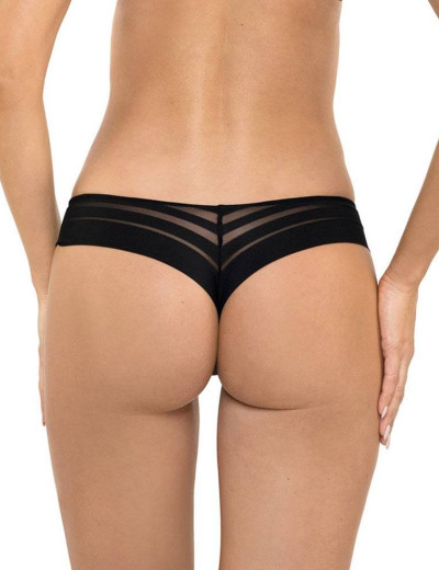 Трусы стринги Gorteks LUNA STRINGI черный, Цвет: черный, Размеры: S, изображение 2