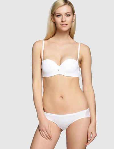 Кружевные заниженные трусы слипы Janira BOND MAGIC BAND 1031612 blanco, Цвет: blanco, Размеры: S, изображение 3