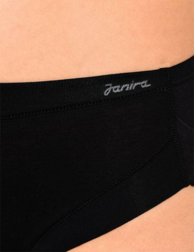 Трусы слипы хлопковые Janira COTTON BAND Brislip 1031862 negro, Цвет: negro (черный), Размеры: S, изображение 3