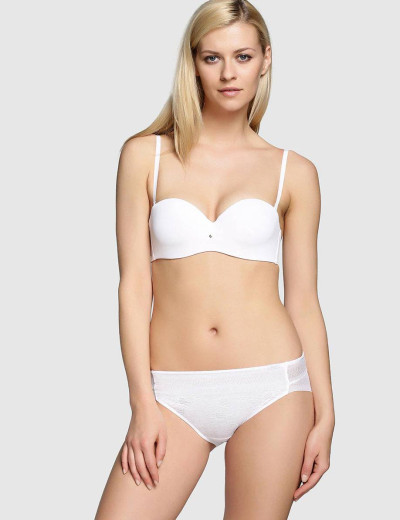 Кружевные трусы слипы Janira MAGIC BAND Brislip 1031609 blanco, Цвет: blanco (белый), Размеры: L, изображение 3