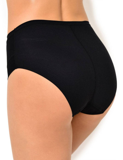 Трусы слипы хлопковые Janira COTTON BAND Slip 1031863 negro, Цвет: negro (черный), Размеры: M, изображение 2