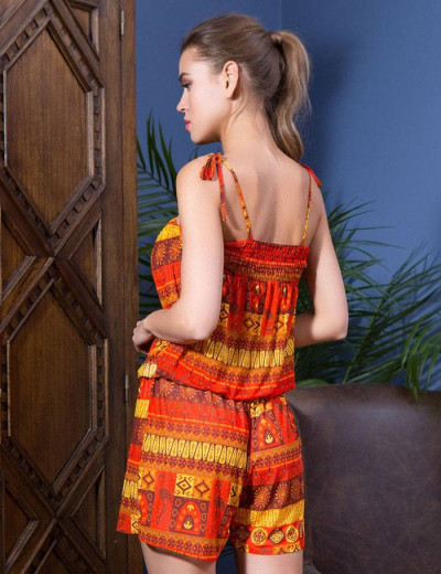 Комбинезон Mia-Mia ADELIN 19212 оранжевый (321), Цвет: оранжевый (321), Размеры: XS, изображение 2