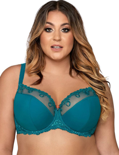 Бюстгальтер полумягкий Ava NOVATO 1030 PU бирюзовый, Цвет: бирюзовый, Размеры: 75C, изображение 3