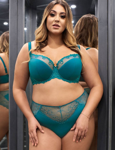 Бюстгальтер полумягкий Ava NOVATO 1030 PU бирюзовый, Цвет: бирюзовый, Размеры: 75C, изображение 2