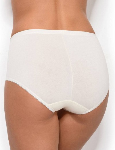 Хлопковые трусы макси Janira PACK-3 MAXI ESENCIAL 1031183 в наборе (3шт) nacar, Цвет: nacar (крем), Размеры: M, изображение 2