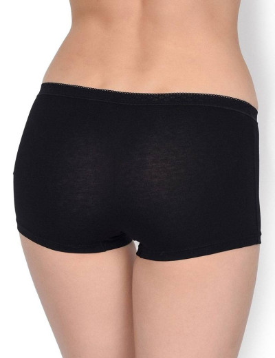 Хлопковые шортики в наборе (2шт) Janira PACK-2 boxer ESENCIAL 1031671 black, Цвет: black (черный), Размеры: L, изображение 2