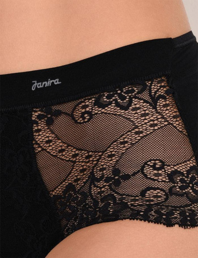 Трусы макси Janira BRAGA CHARM COTTON 1031690 negro, Цвет: negro (черный), Размеры: L, изображение 3