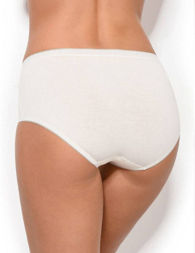 Набор трусов из хлопка (2шт) Janira PACK-2 MIDI ESENCIAL 1031481 nacar, Цвет: nacar (крем), Размеры: M, изображение 2