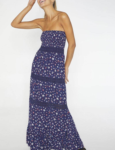 Длинный сарафан Ysabel Mora 85599, Цвет: темно-синий, Размеры: M, изображение 3