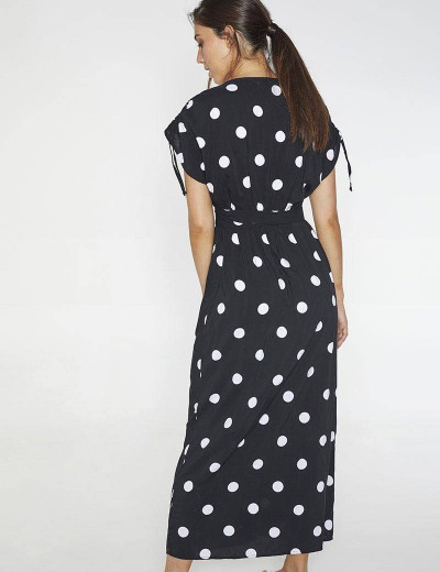 Платье пляжное Ysabel Mora 85616, Цвет: черный/белый, Размеры: L, изображение 2