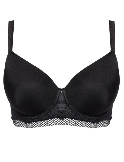 Бюстгальтер балконет Esotiq 37586 KACEY, Цвет: черный, Размеры: 70E, изображение 3