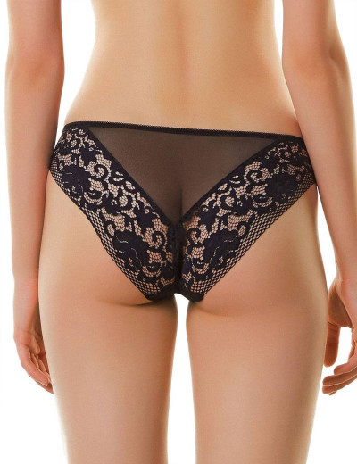 Трусы бразилиана Esotiq 37588 KACEY, Цвет: черный, Размеры: S, изображение 2