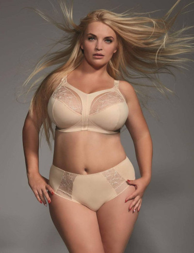 Бюстгальтер мягкий без косточек Kris Line AFRODYTA softnoware телесный, Цвет: телесный, Размеры: 80C, изображение 4