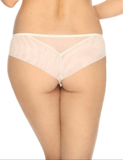 Трусы бразилиана Gaia 928 EMILY figi brazilian экрю, Цвет: экрю, Размеры: XL, изображение 2 Трусы бразилиана Gaia 928 EMILY figi brazilian экрю, Цвет: экрю, Размеры: XL, изображение 2