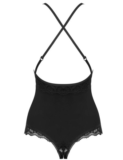 Эротическое боди Obsessive ARISHA TEDDY, Цвет: черный, Размеры: S/M, изображение 5