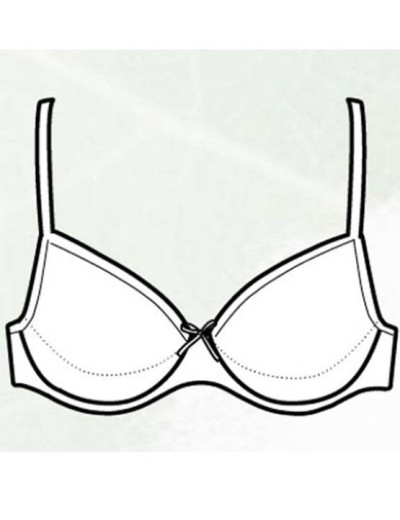 Хлопковый мягкий бюстгальтер без косточек Sielei NATURAL COTTON 1452 nero, Цвет: nero (черный), Размеры: 80B, изображение 6