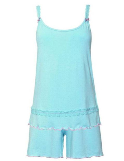 Пижама с шортами Sielei OPERATED RA10, Цвета: acqua, Размеры: S, изображение 4