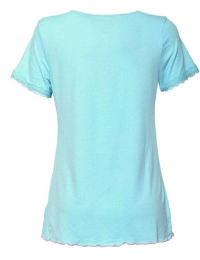 Пижама с шортами Sielei OPERATED RA11, Цвета: acqua, Размеры: S, изображение 4